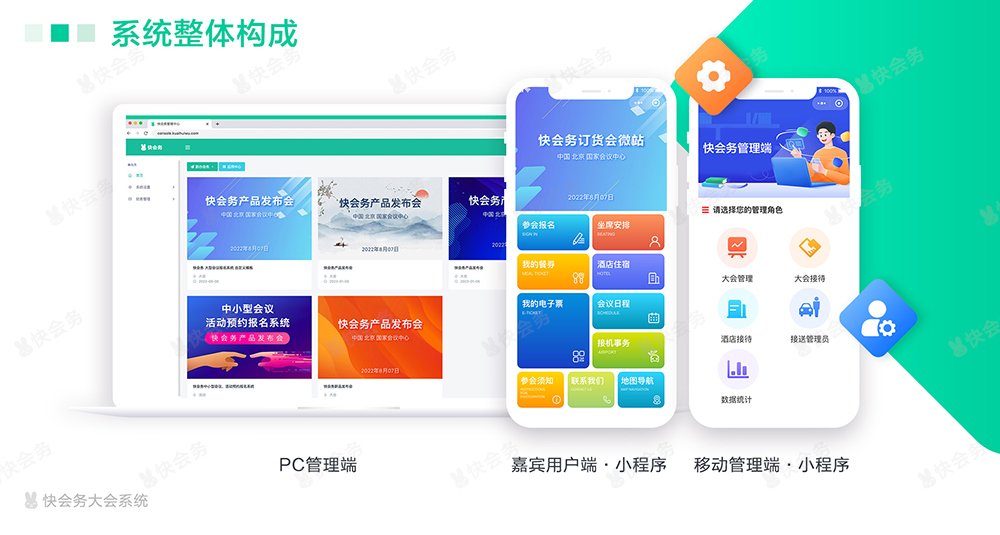 <p>选择签到小程序时，应综合考虑其易用性、稳定性、安全性及与会议管理系统的兼容性。快会务系统提供的签到小程序以其简洁的界面设计、流畅的操作体验、强大的功能支持及良好的兼容性，成为了众多会议组织者的优选。它不仅能够实现快速签到，还能提供丰富的数据报表与可视化图表，帮助组织者更好地了解签到情况。</p>